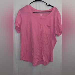 Pink Basic Oversized Top